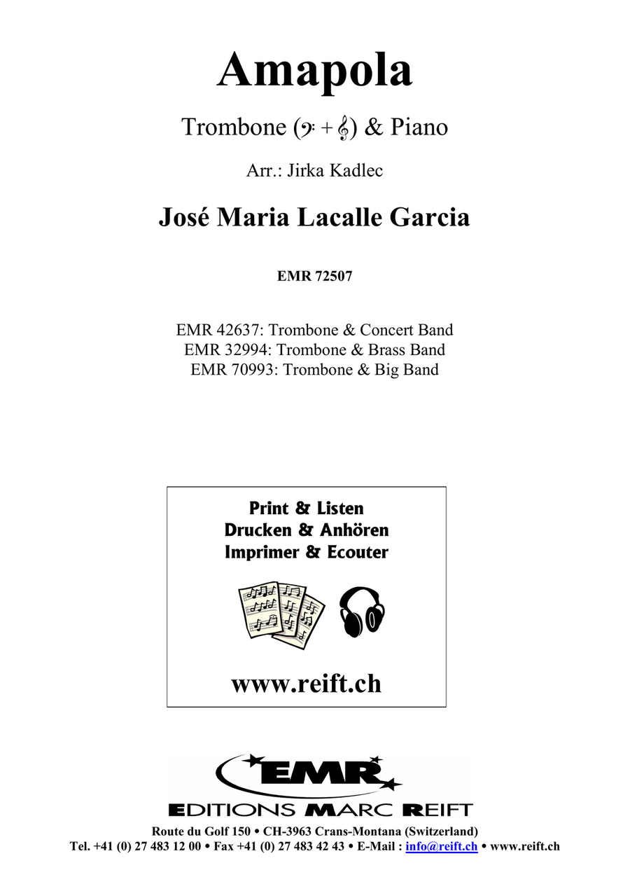 Amapola Amapola Piano Accompaniment scores gallery preview page 2