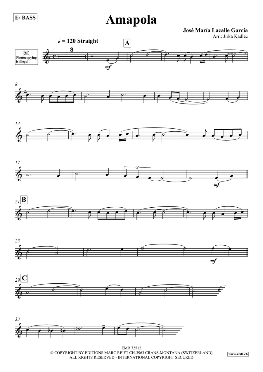 Amapola Amapola Voice Solo scores gallery preview page 3