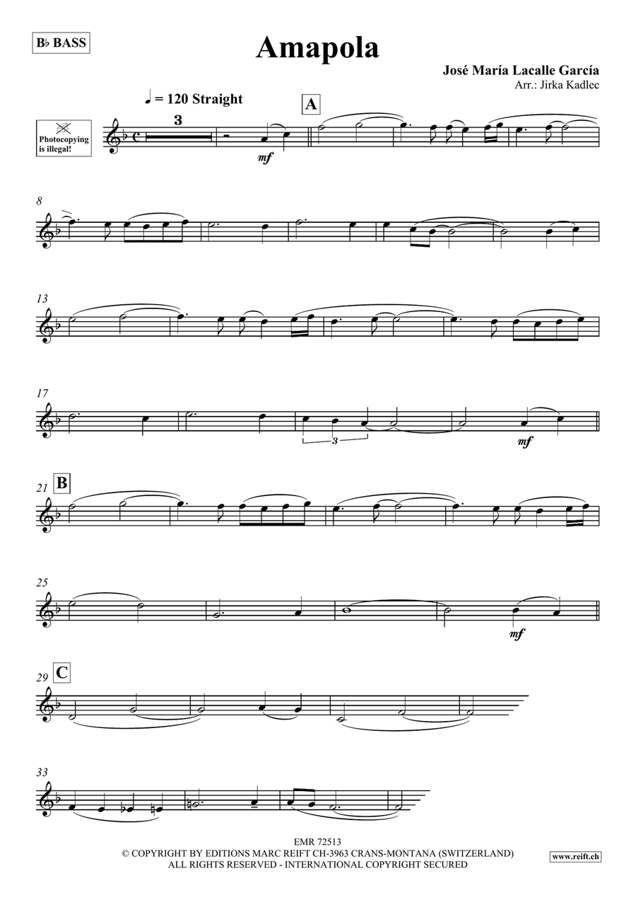 Amapola Amapola Voice Solo scores gallery preview page 3
