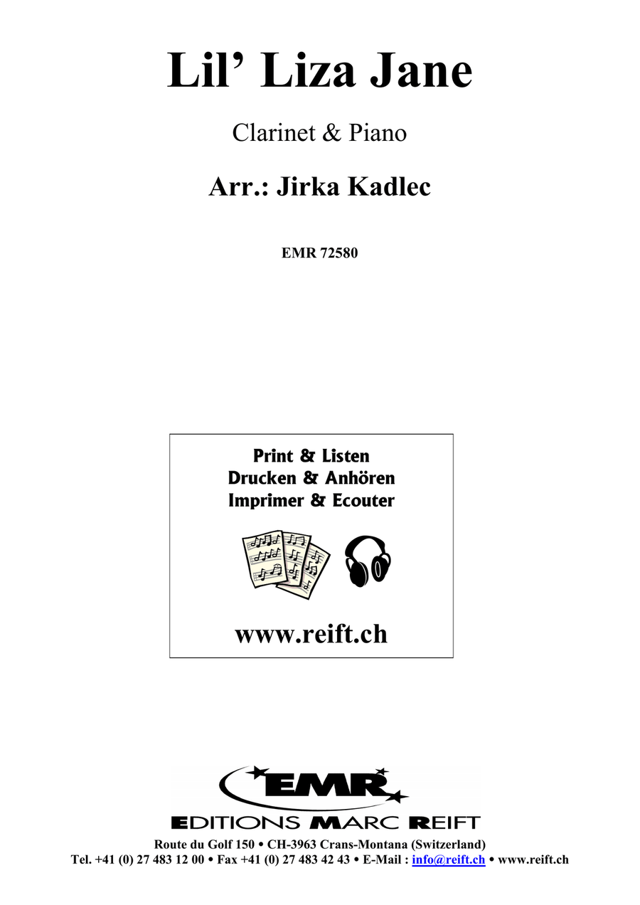Lil' Liza Jane Lil' Liza Jane Clarinet Solo scores gallery preview page 2