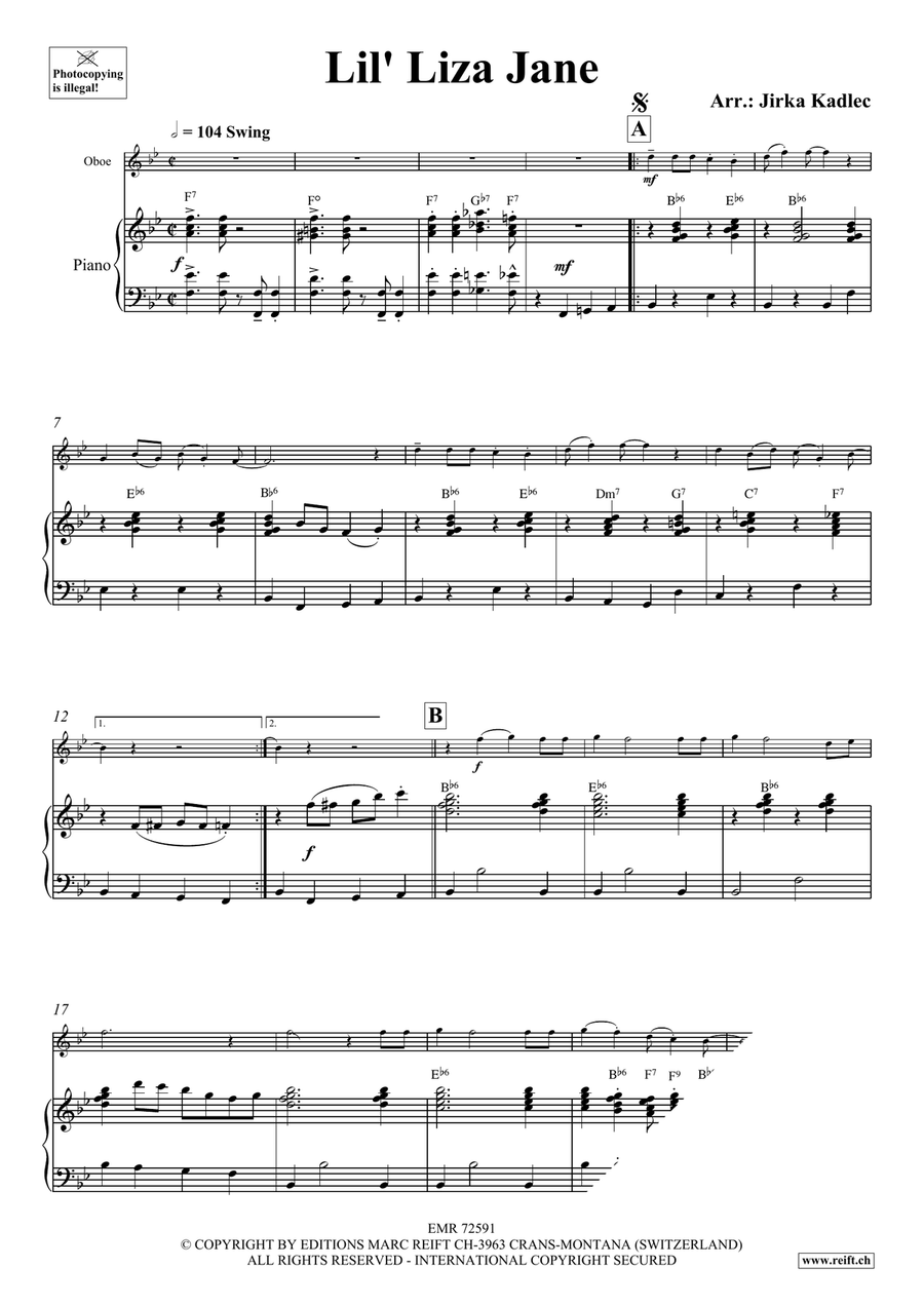 Lil' Liza Jane Lil' Liza Jane Piano Accompaniment scores gallery preview page 3