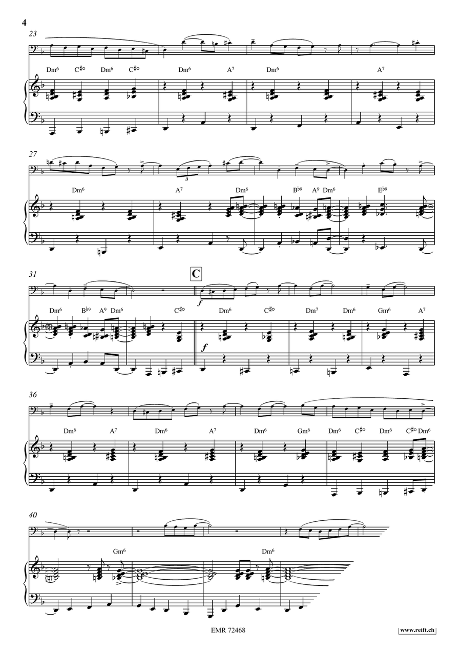 Joshua Fit The Battle Of Jericho Bassoon Solo scores gallery preview page 5