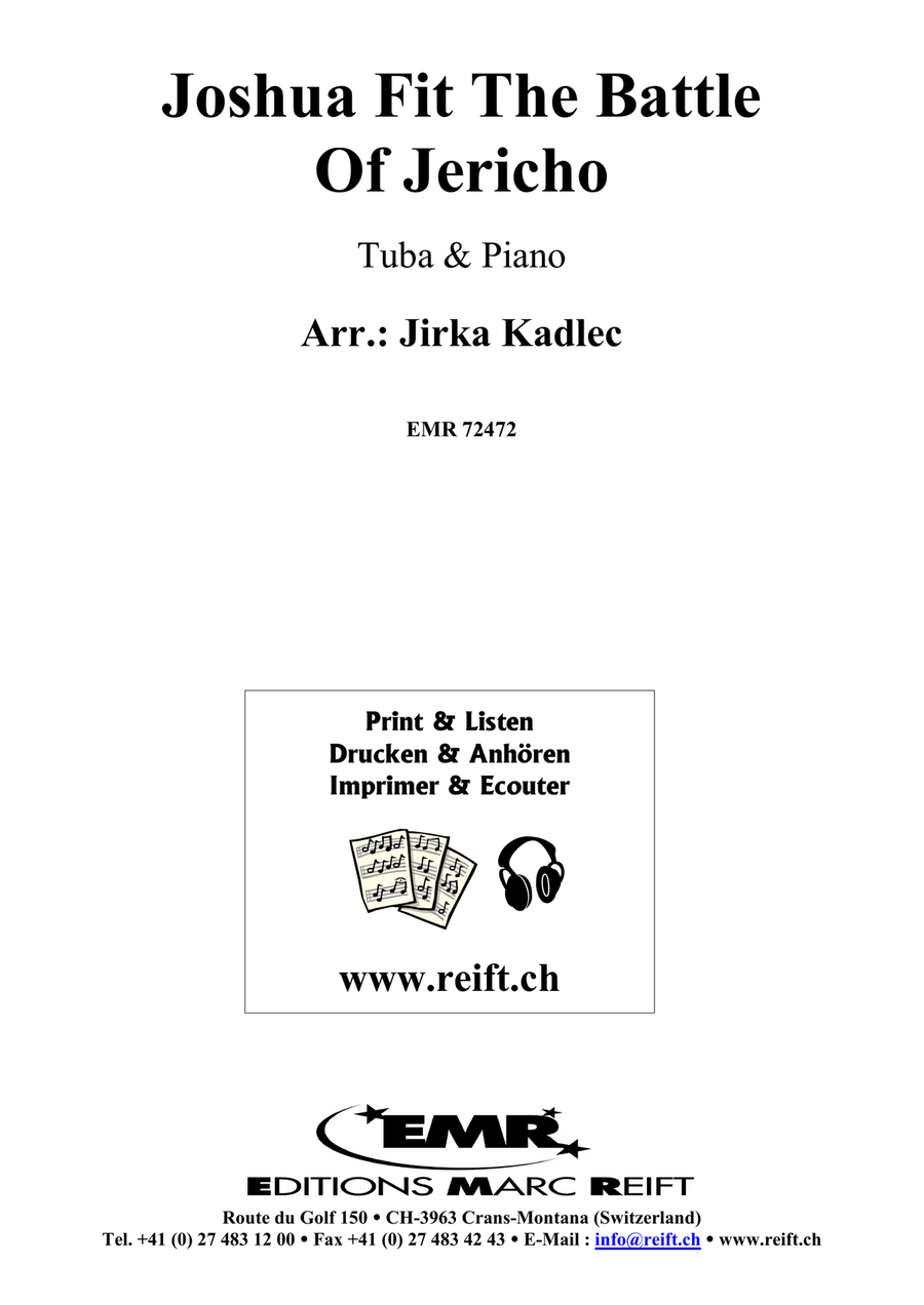 Joshua Fit The Battle Of Jericho Tuba scores gallery preview page 2