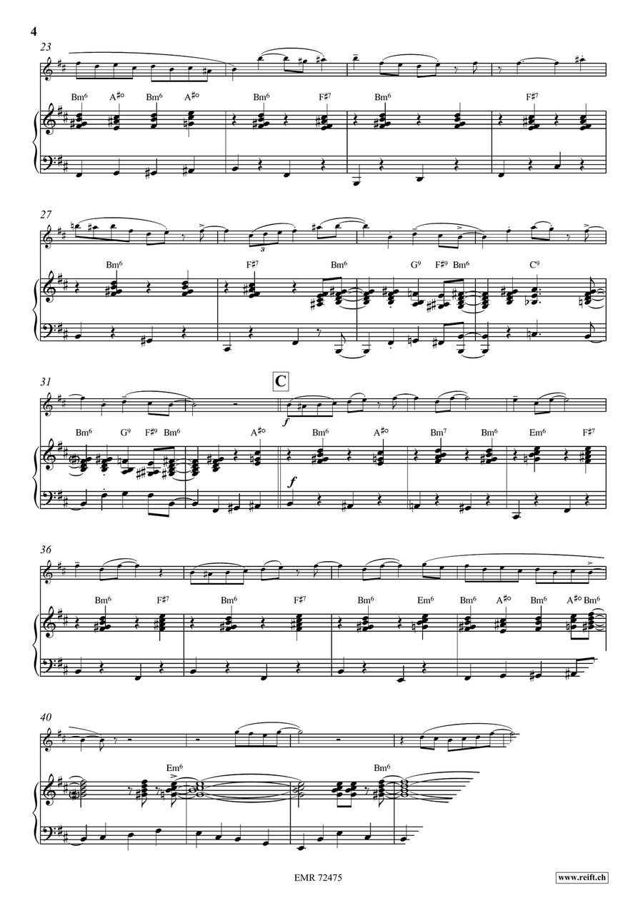 Joshua Fit The Battle Of Jericho Flute Solo scores gallery preview page 5