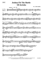 Joshua Fit The Battle Of Jericho Piano Accompaniment scores gallery preview page 3