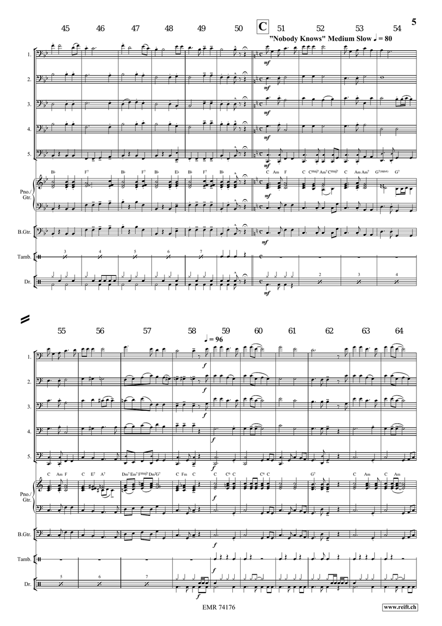 A Gospel Voyage A Gospel Voyage Trombone scores gallery preview page 6