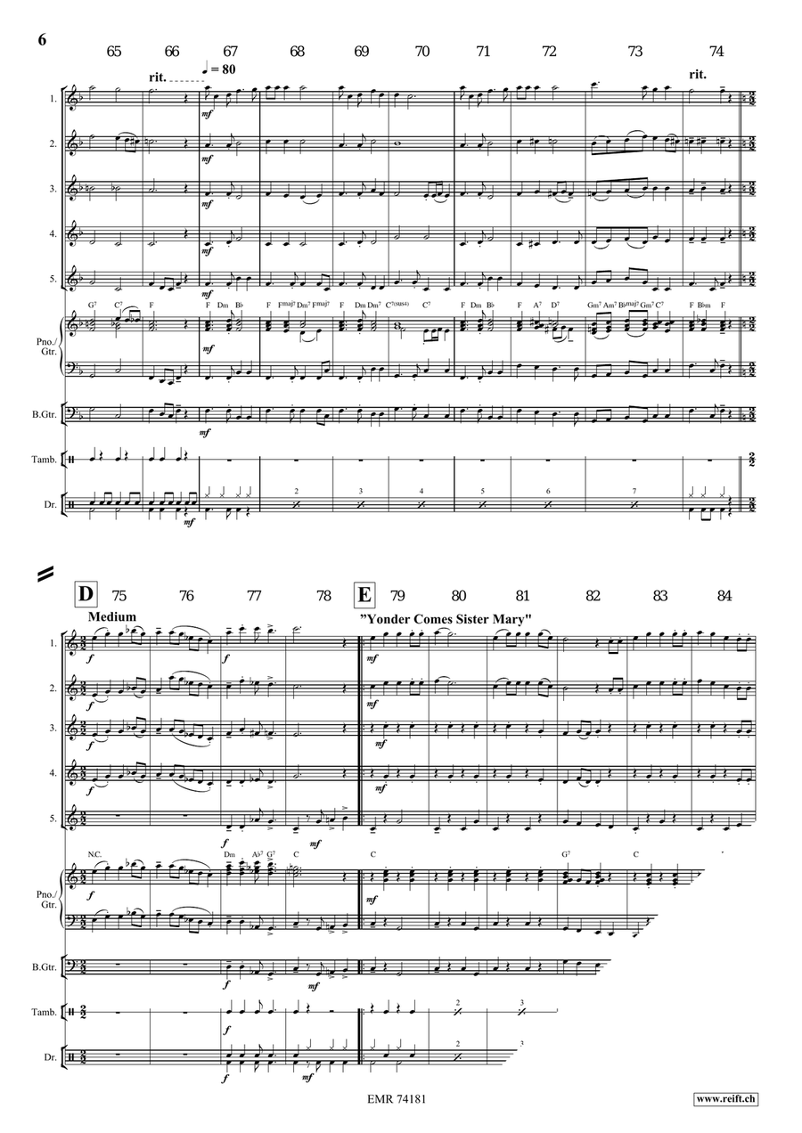 A Gospel Voyage A Gospel Voyage Flute scores gallery preview page 7