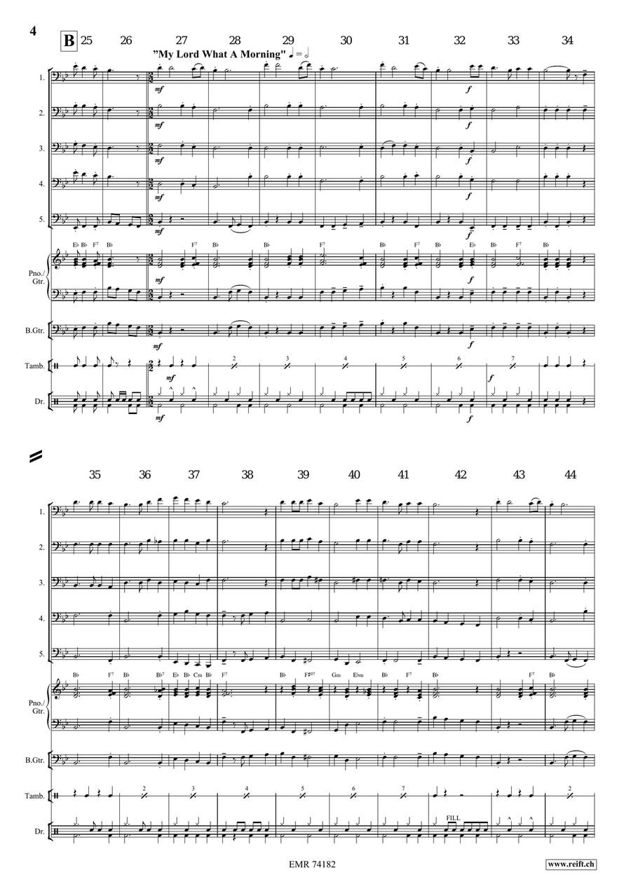A Gospel Voyage A Gospel Voyage Bassoon scores gallery preview page 5