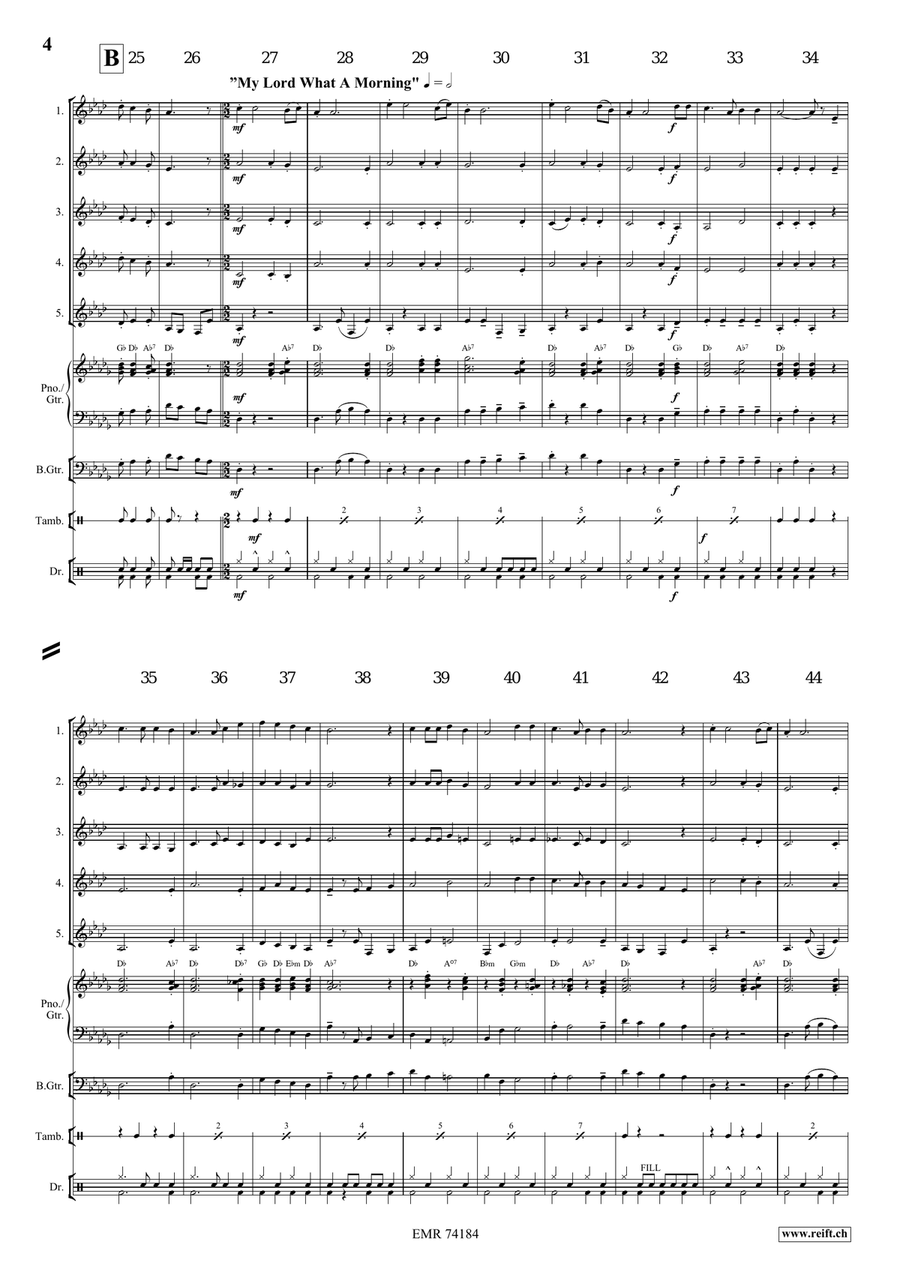 A Gospel Voyage A Gospel Voyage Horn scores gallery preview page 5
