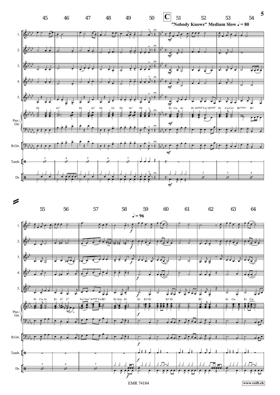 A Gospel Voyage A Gospel Voyage Horn scores gallery preview page 6
