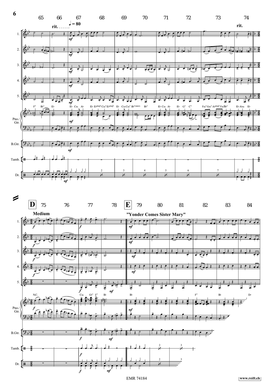 A Gospel Voyage A Gospel Voyage Horn scores gallery preview page 7