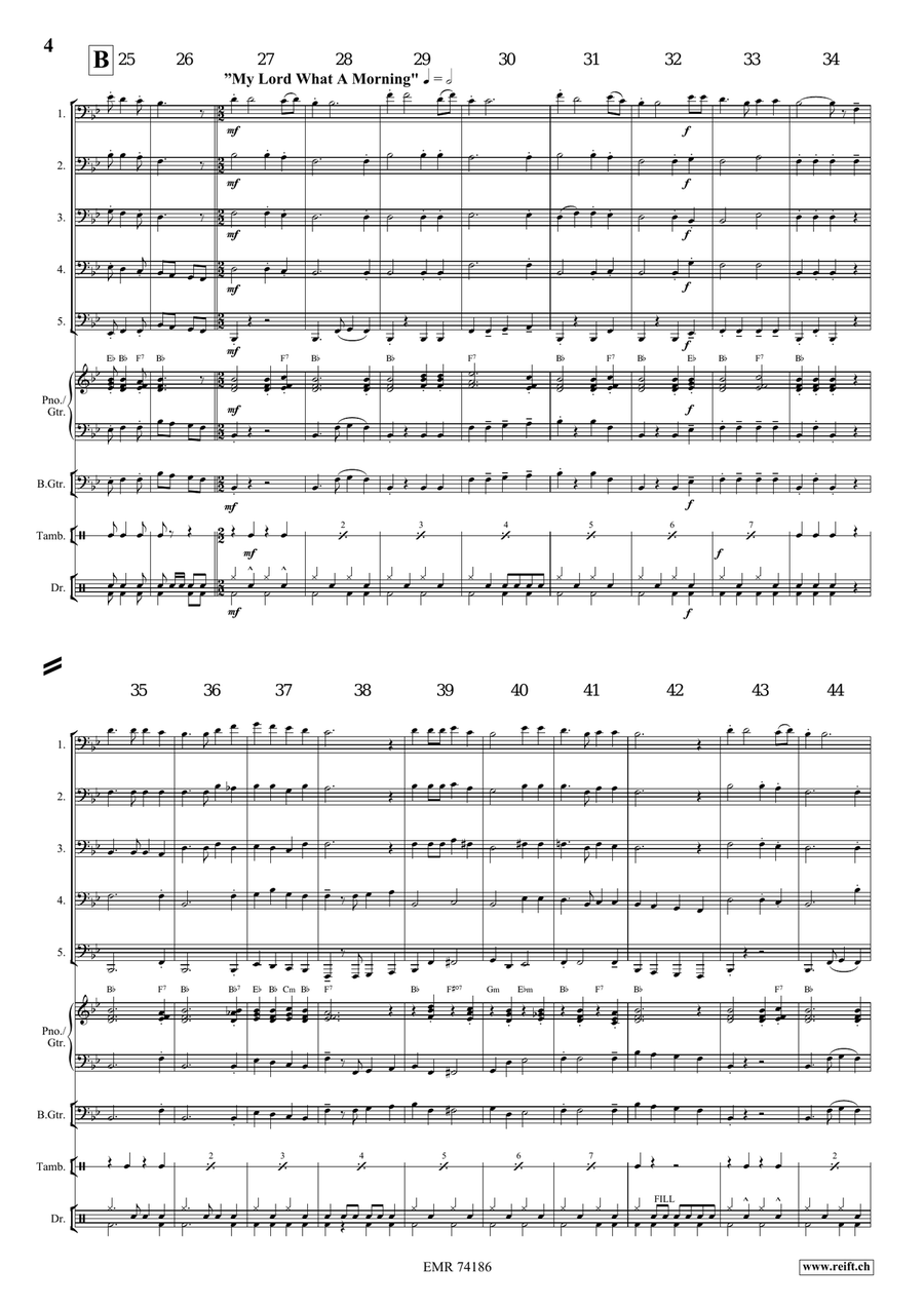 A Gospel Voyage A Gospel Voyage Tuba scores gallery preview page 5