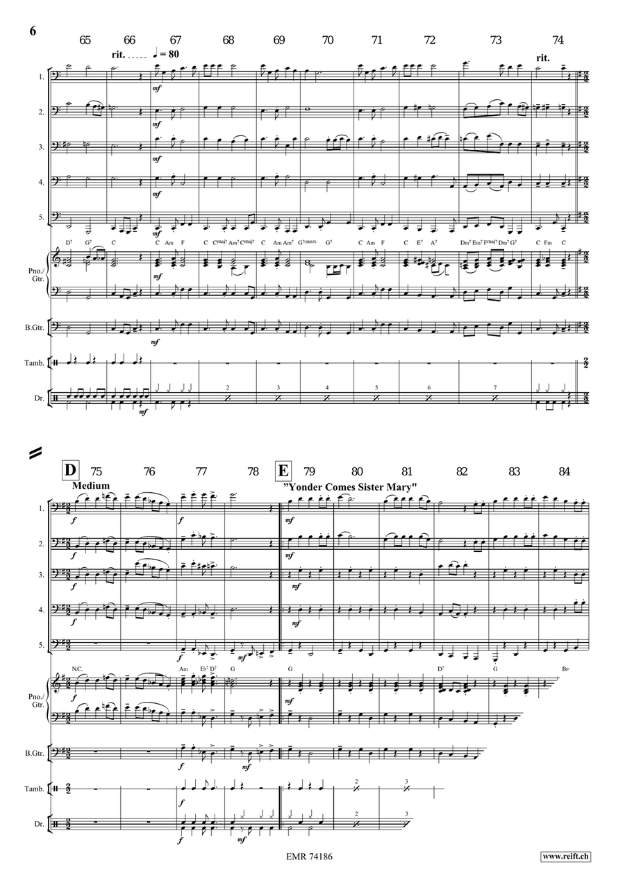 A Gospel Voyage A Gospel Voyage Tuba scores gallery preview page 7