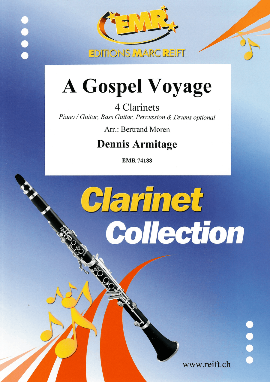 A Gospel Voyage A Gospel Voyage Clarinet Quartet scores gallery preview page 1