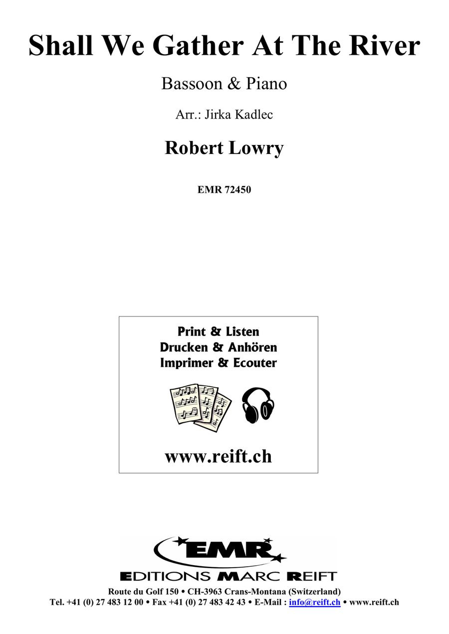 Shall We Gather At The River Bassoon Solo scores gallery preview page 2
