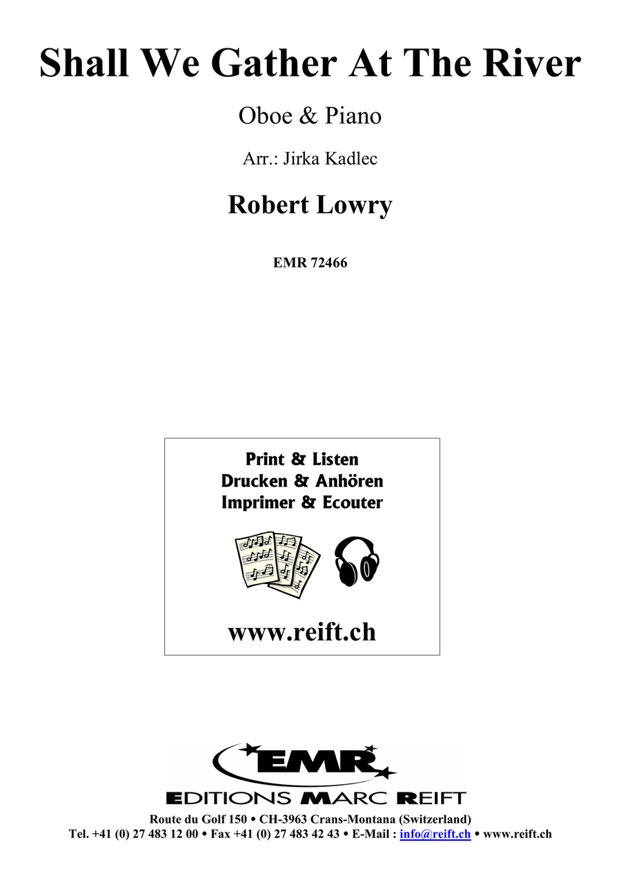 Shall We Gather At The River Piano Accompaniment scores gallery preview page 2