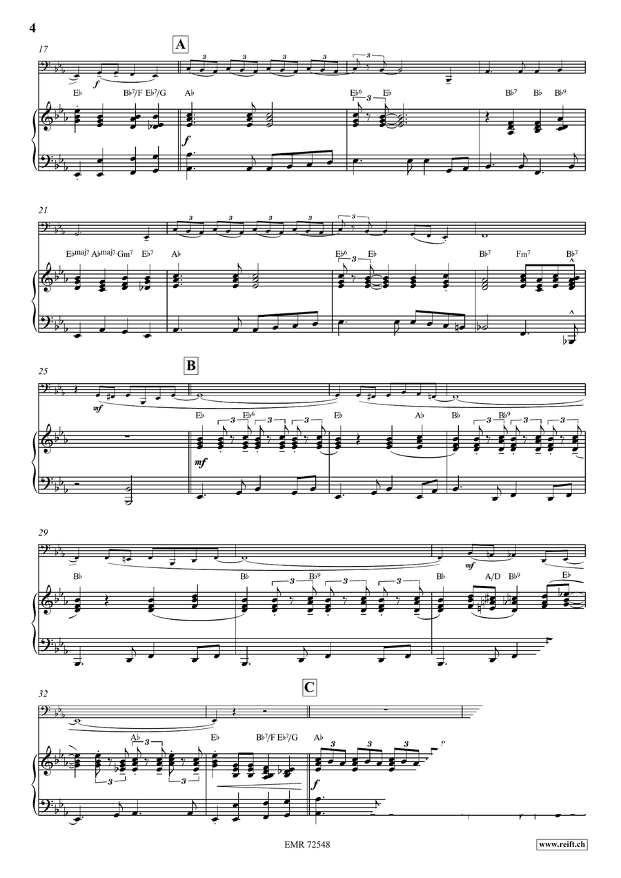 Sail Along Silvery Moon Sail Along Silvery Moon Tuba scores gallery preview page 4