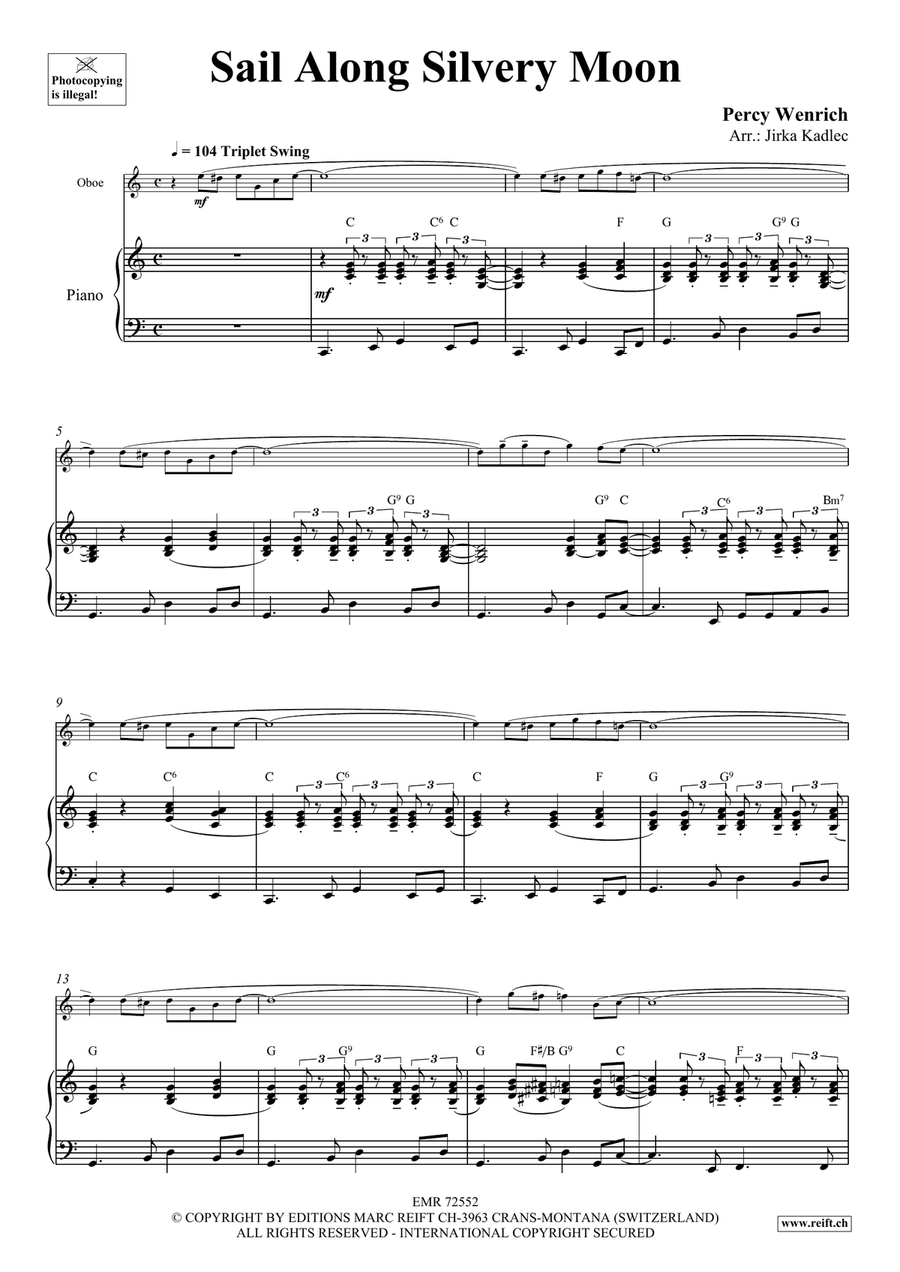Sail Along Silvery Moon Sail Along Silvery Moon Piano Accompaniment scores gallery preview page 3