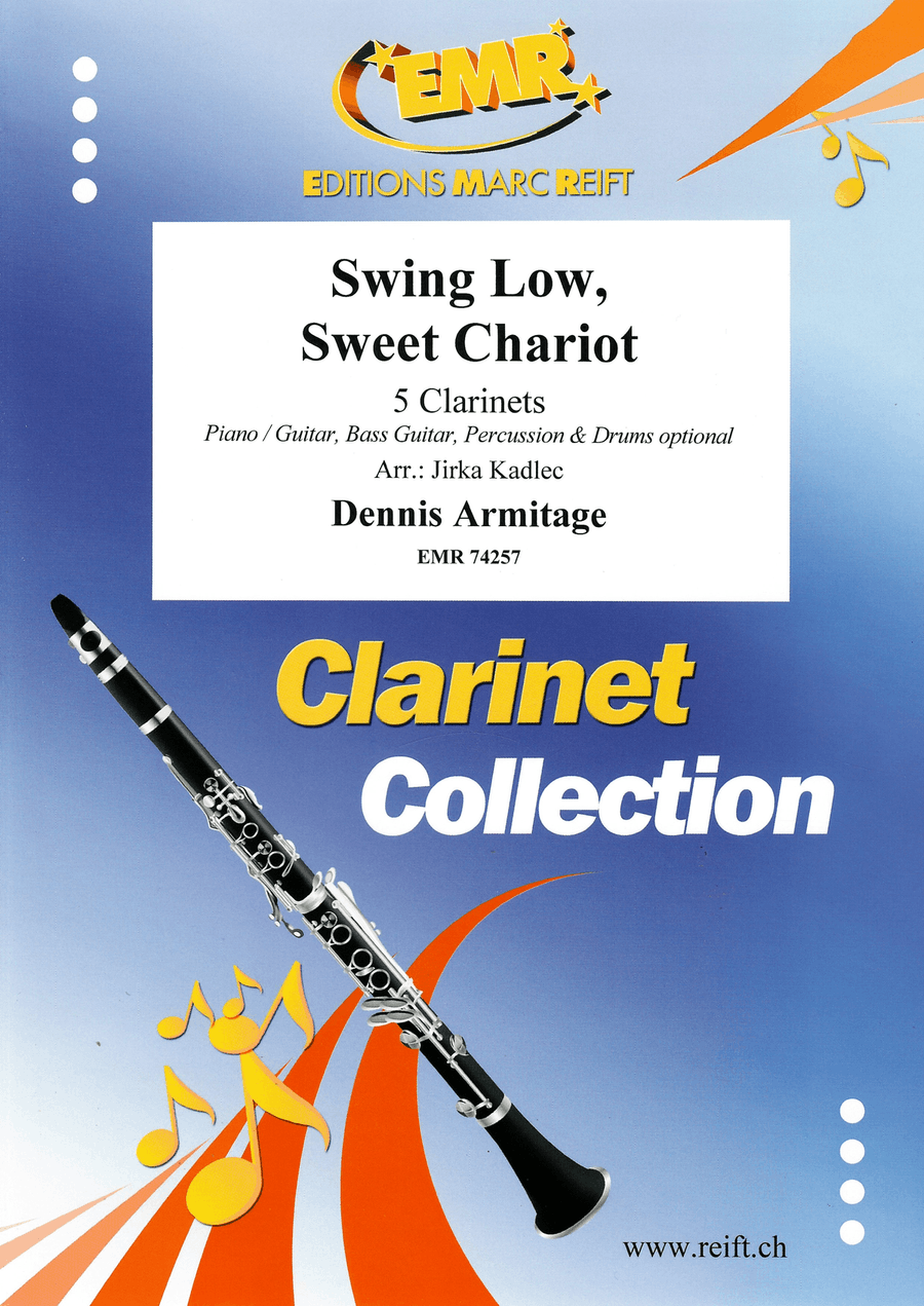 Swing Low, Sweet Chariot Swing Low, Sweet Chariot Clarinet Quintet scores gallery preview page 1