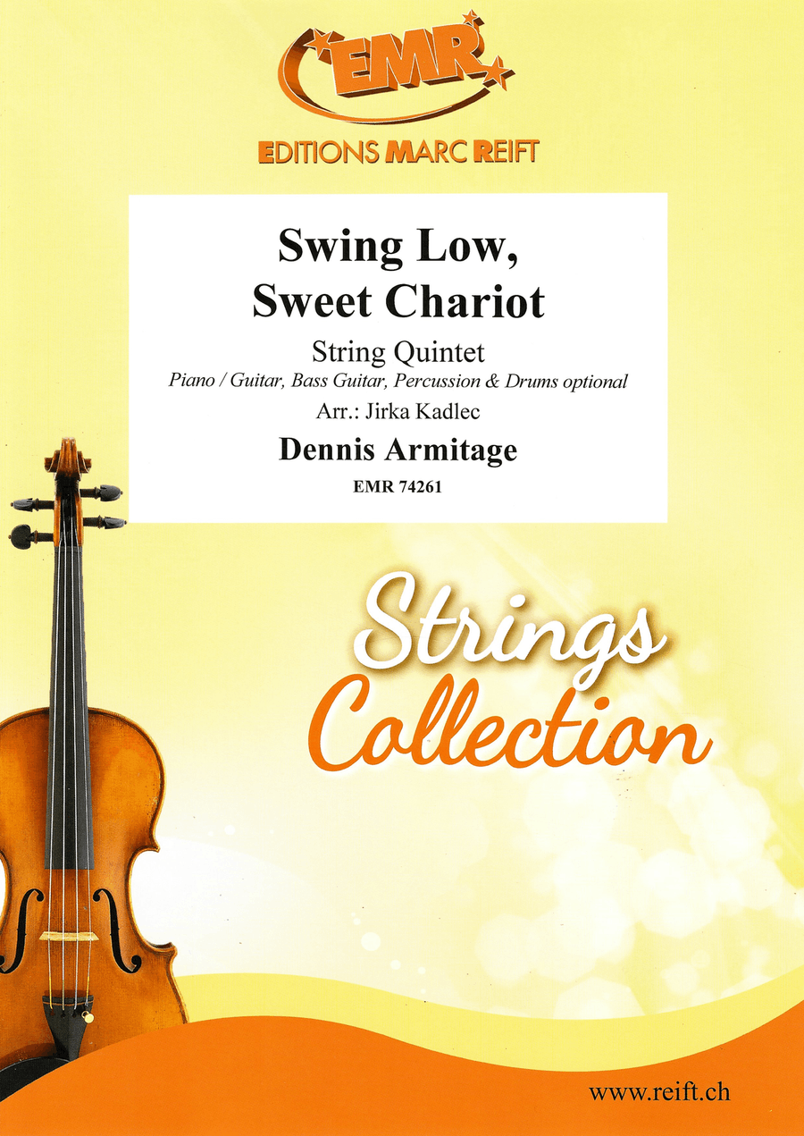 Swing Low, Sweet Chariot Swing Low, Sweet Chariot String Quintet scores gallery preview page 1