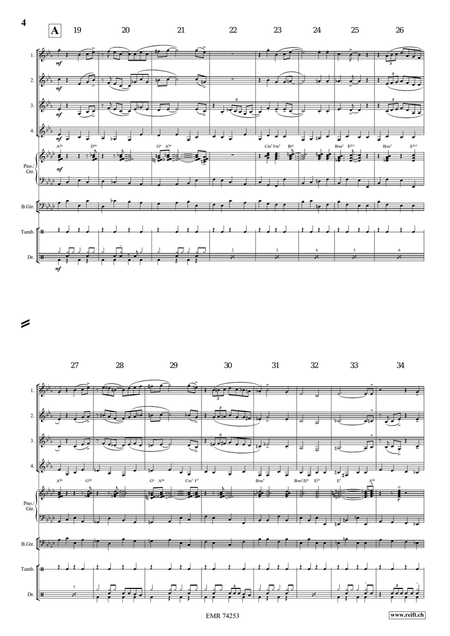 Nobody Knows The Trouble I've Seen Horn scores gallery preview page 5