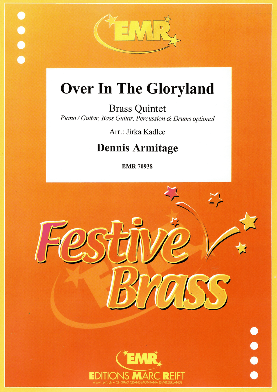 Over In The Gloryland Over In The Gloryland Brass Quintet scores gallery preview page 1