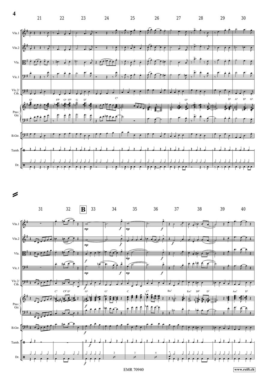 Over In The Gloryland Over In The Gloryland String Orchestra scores gallery preview page 5
