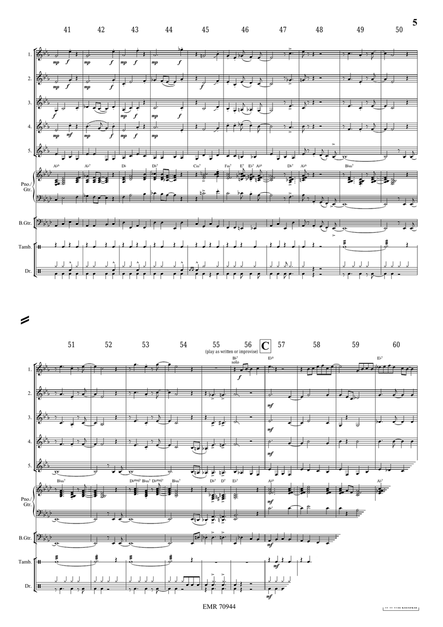 Over In The Gloryland Over In The Gloryland Horn scores gallery preview page 6