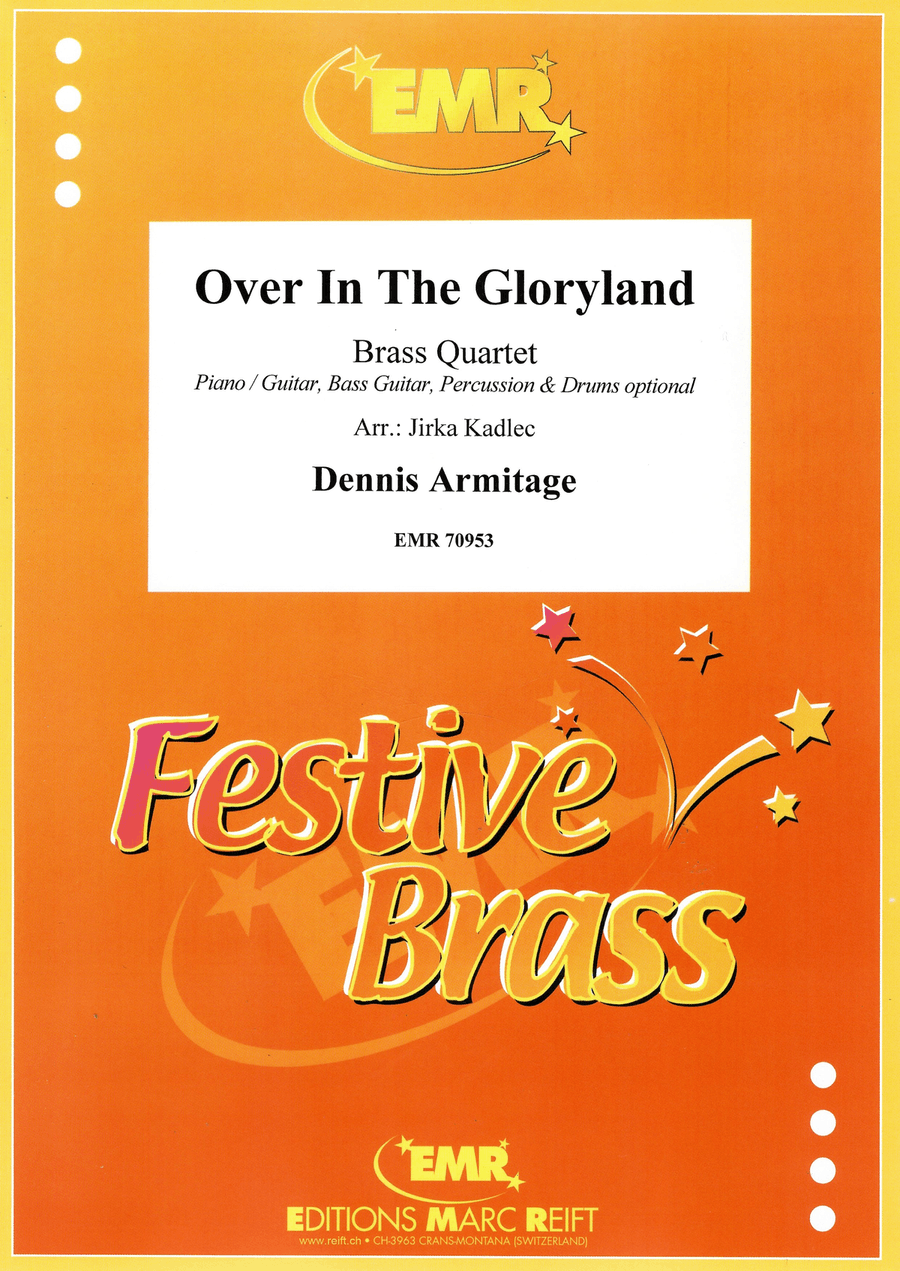 Over In The Gloryland Over In The Gloryland Brass Quartet scores gallery preview page 1