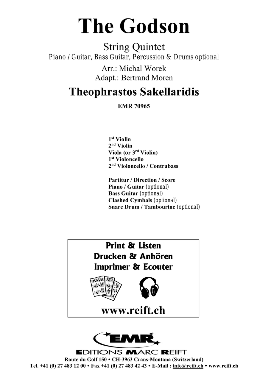 The Godson The Godson String Quintet scores gallery preview page 2