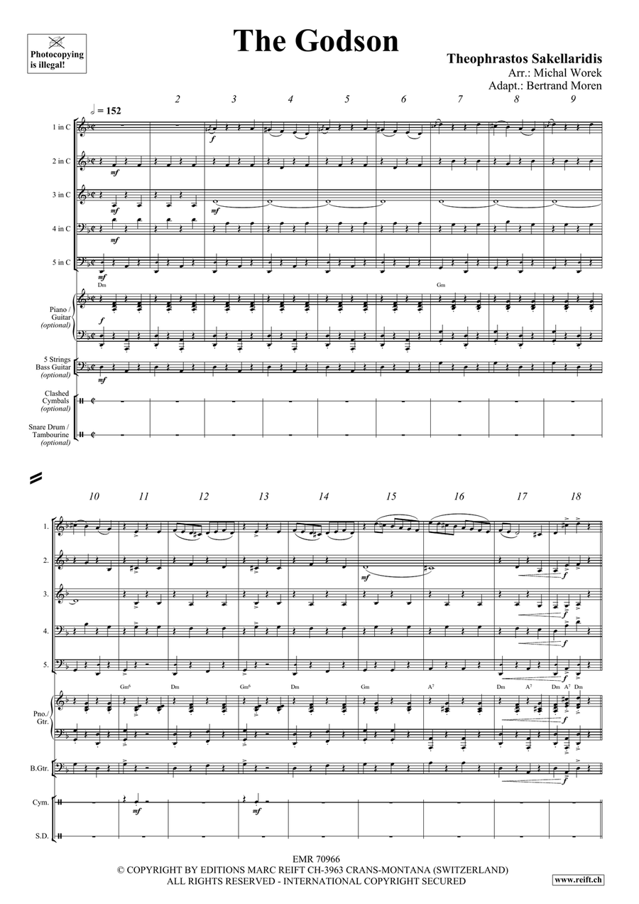 The Godson The Godson Brass Quintet scores gallery preview page 3