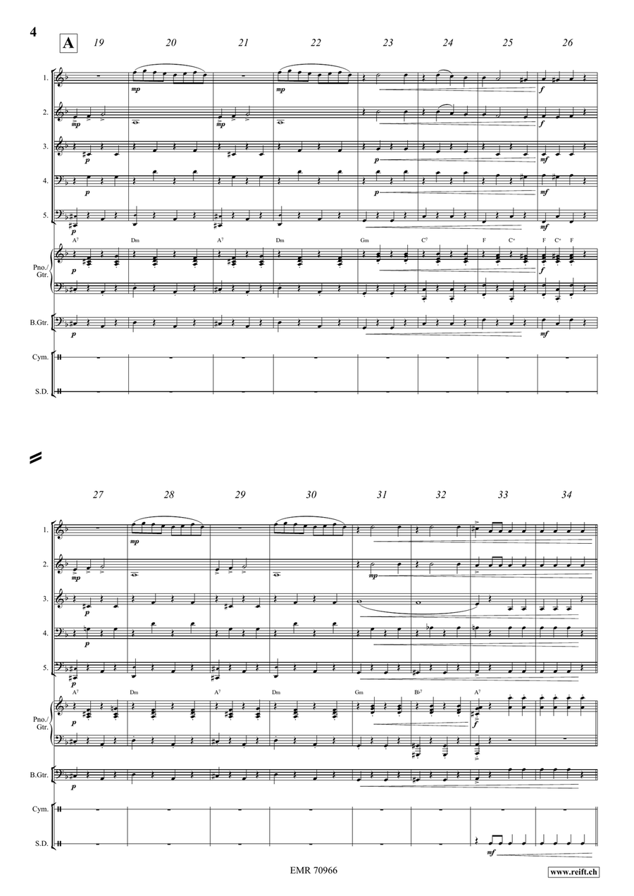 The Godson The Godson Brass Quintet scores gallery preview page 4