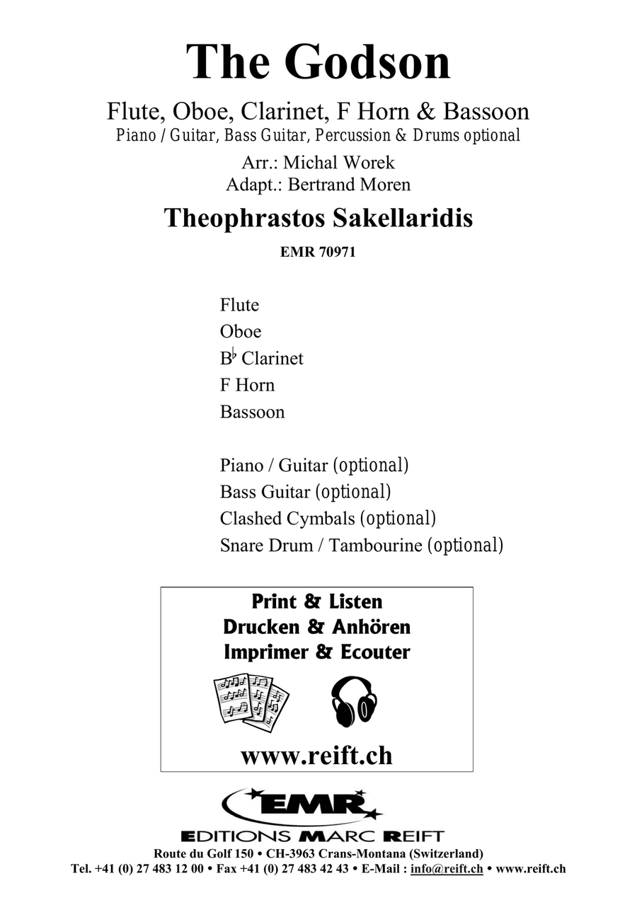 The Godson The Godson Woodwind Quintet scores gallery preview page 2