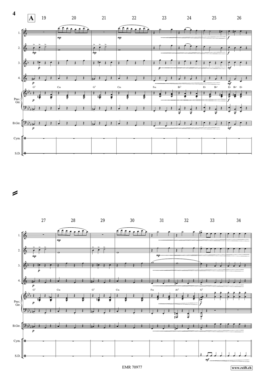 The Godson The Godson Saxophone Quartet scores gallery preview page 4