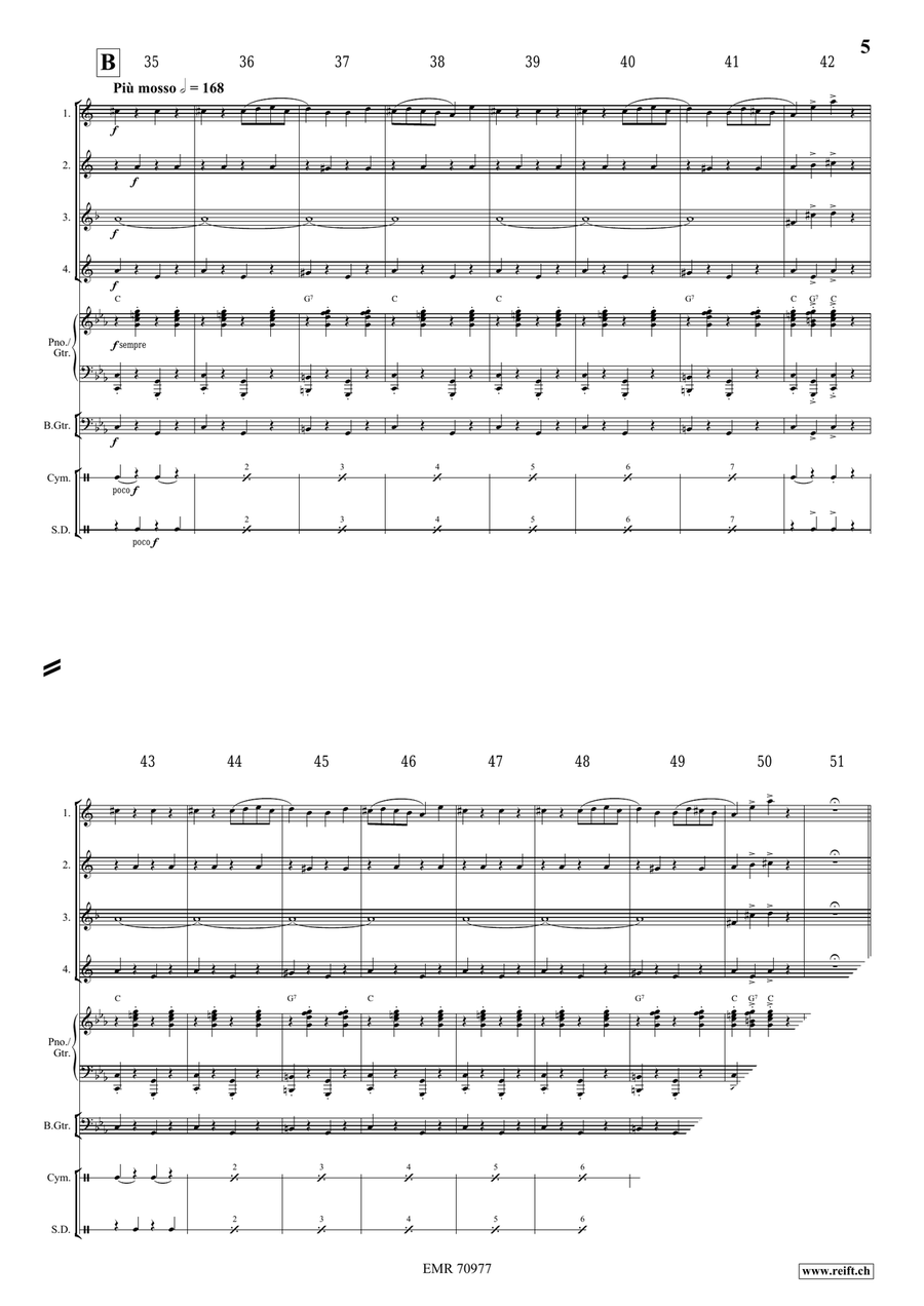 The Godson The Godson Saxophone Quartet scores gallery preview page 5