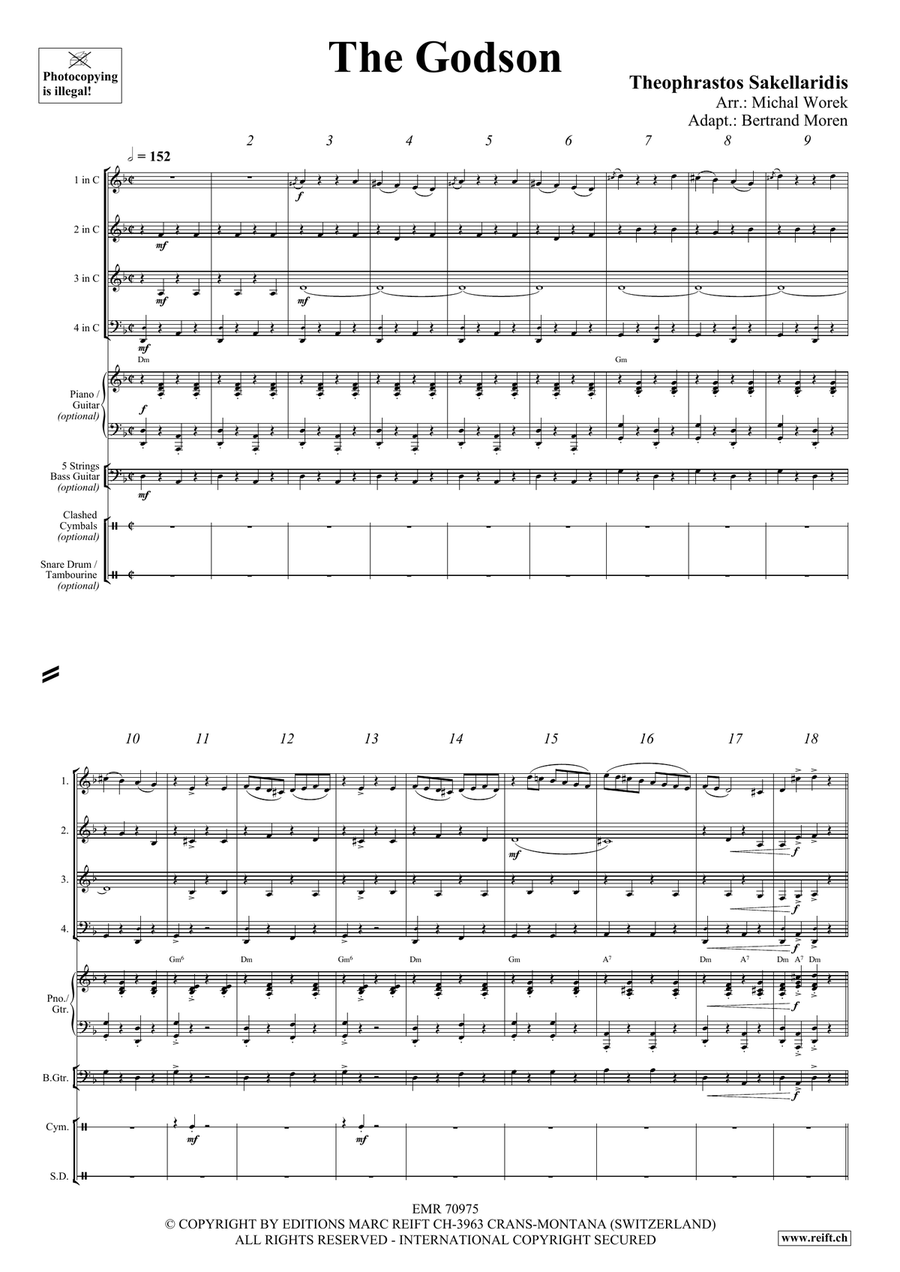 The Godson The Godson Score scores gallery preview page 3