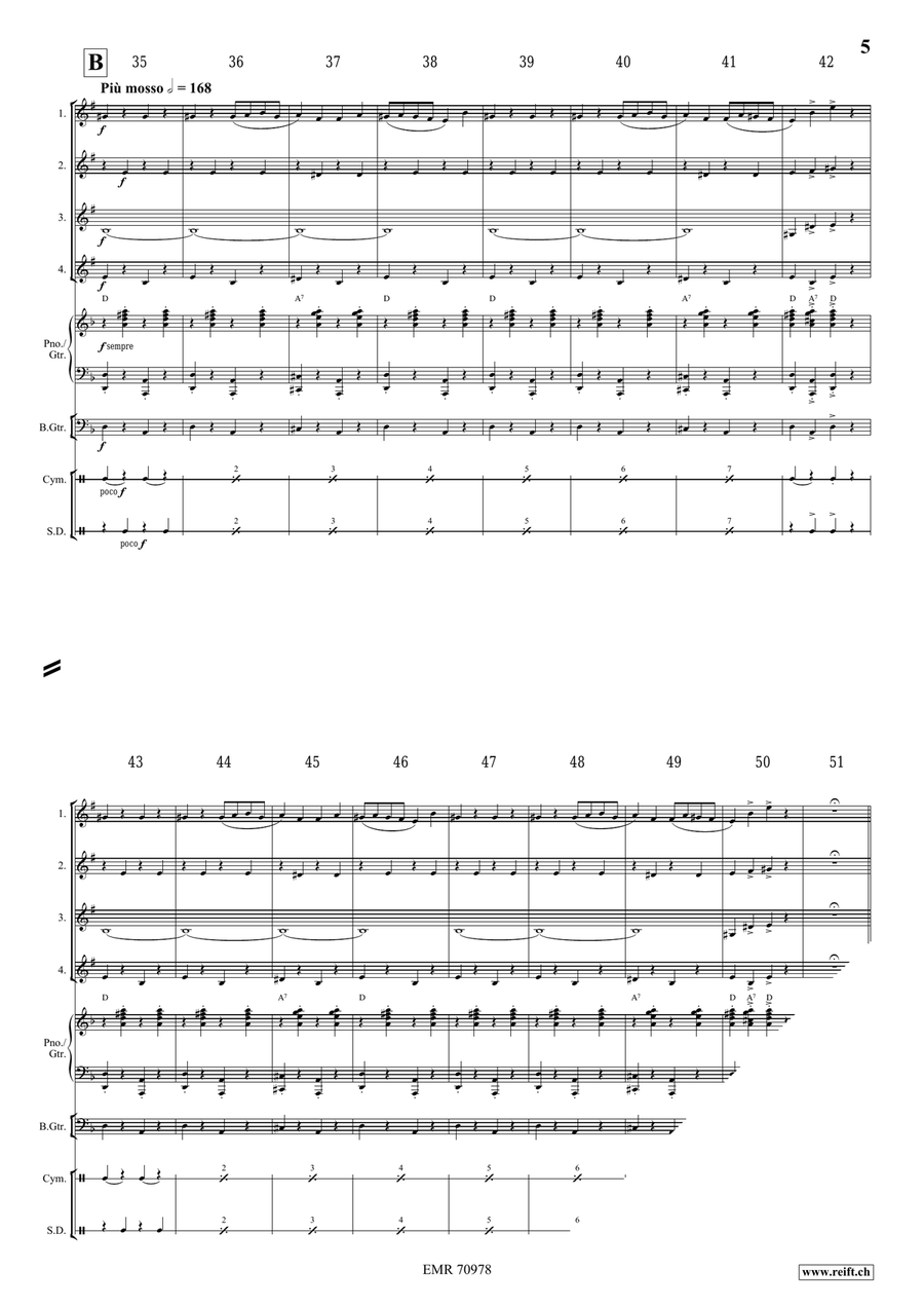 The Godson The Godson Cornet scores gallery preview page 5