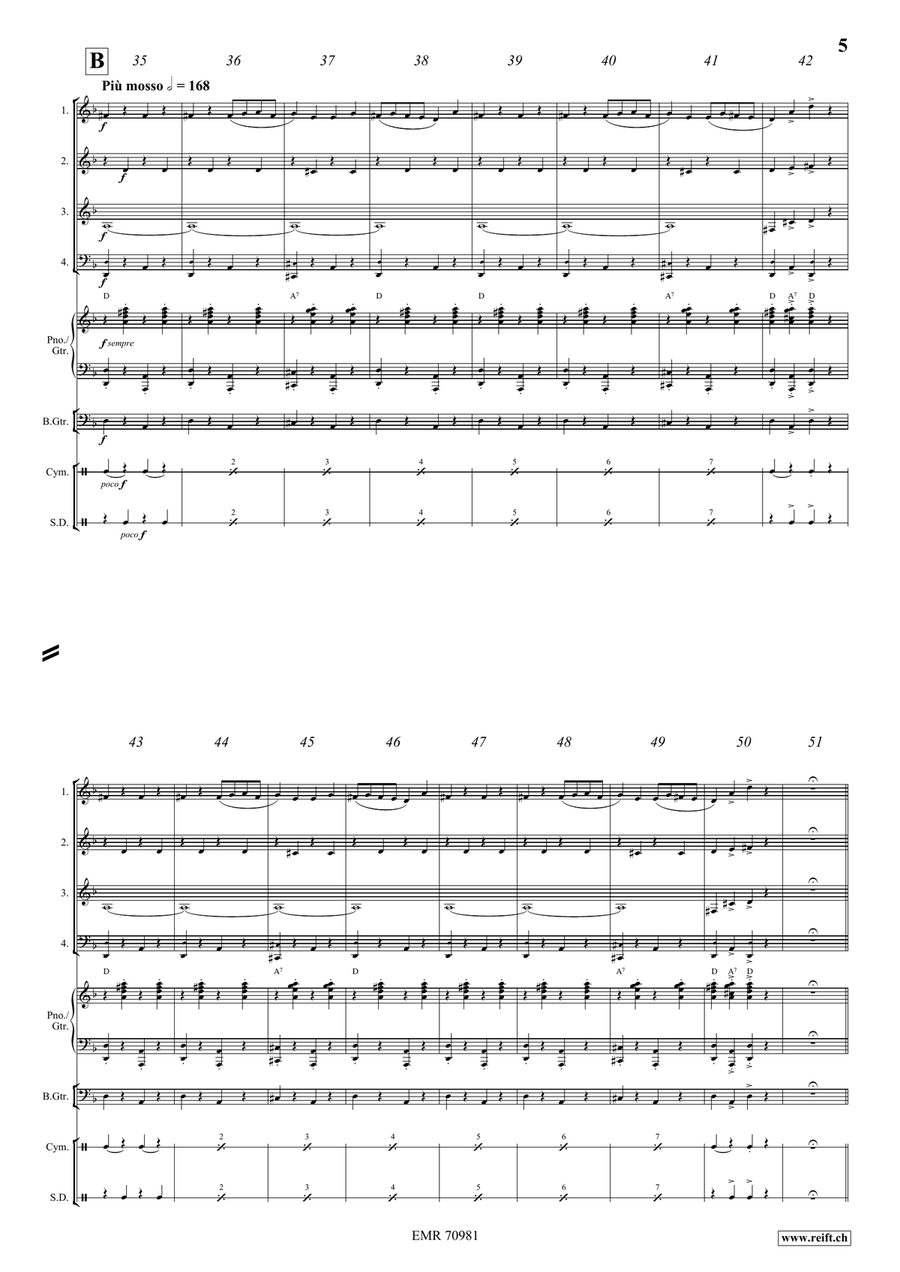 The Godson The Godson Brass Quartet scores gallery preview page 5