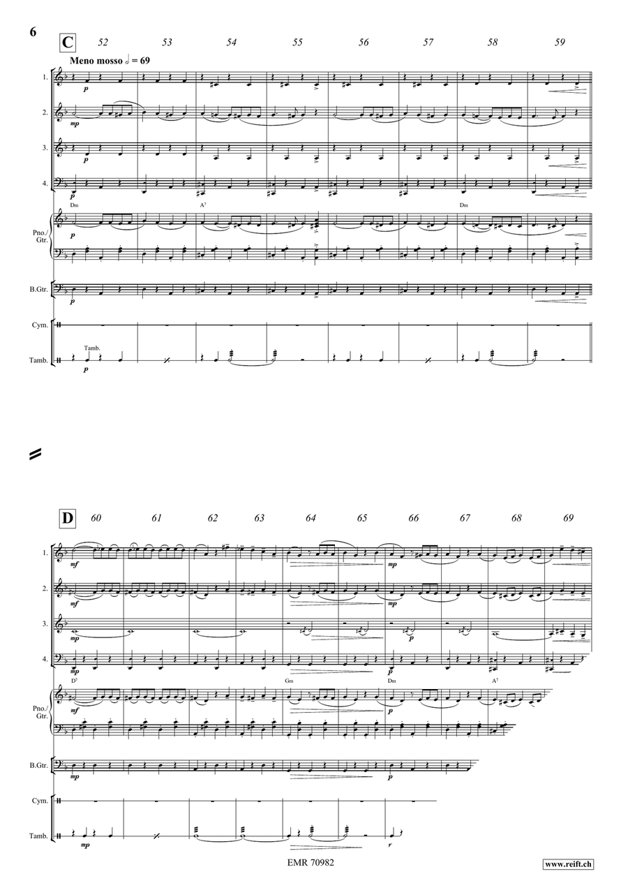 The Godson The Godson Woodwind Quartet scores gallery preview page 6