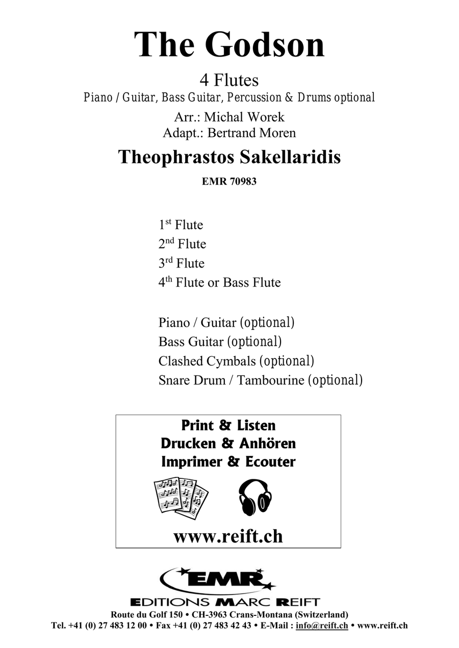 The Godson The Godson Flute Quartet scores gallery preview page 2