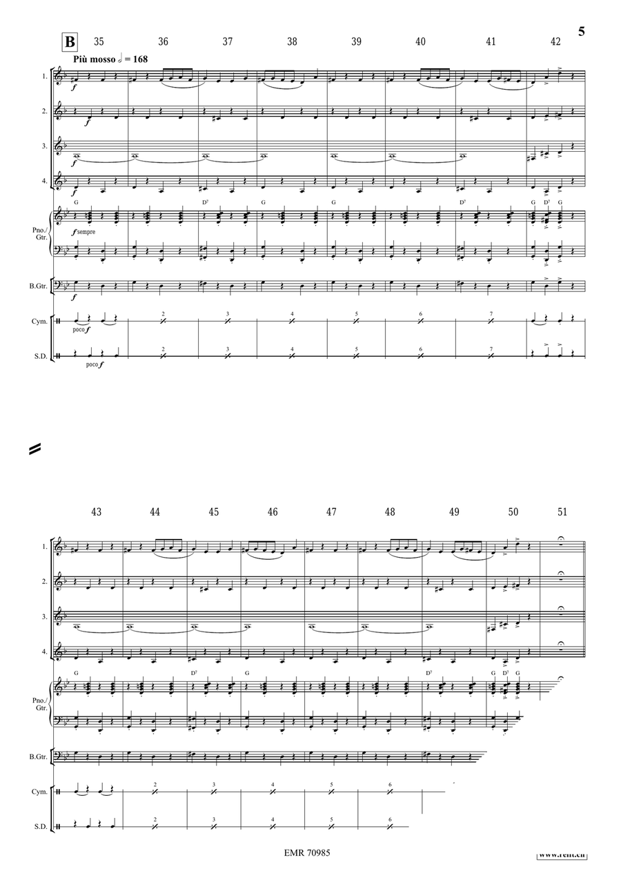The Godson The Godson Horn scores gallery preview page 5