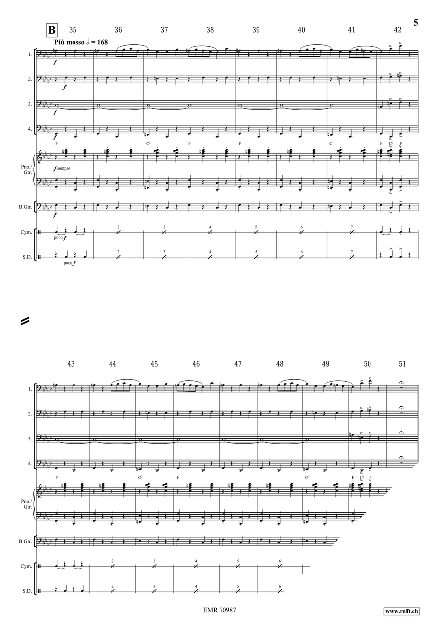 The Godson The Godson Tuba Quartet scores gallery preview page 5