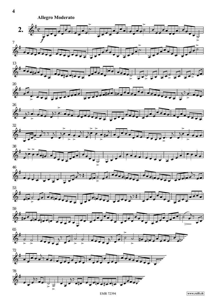 31 Etudes Brillantes 31 Etudes Brillantes Bass Clarinet scores gallery preview page 4