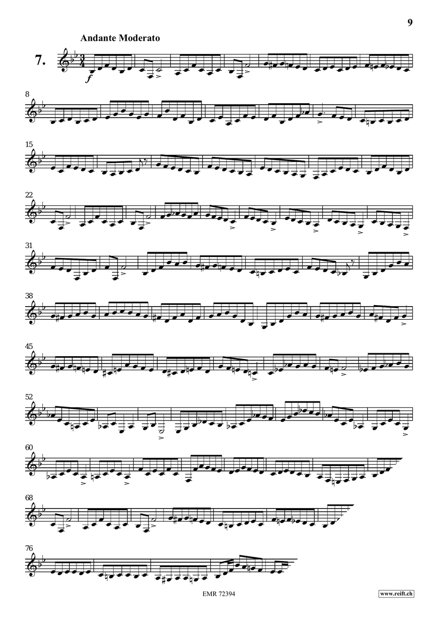 31 Etudes Brillantes 31 Etudes Brillantes Bass Clarinet scores gallery preview page 9