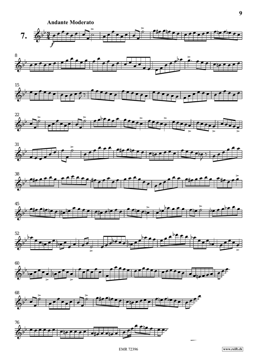 31 Etudes Brillantes 31 Etudes Brillantes Soprano Saxophone scores gallery preview page 9