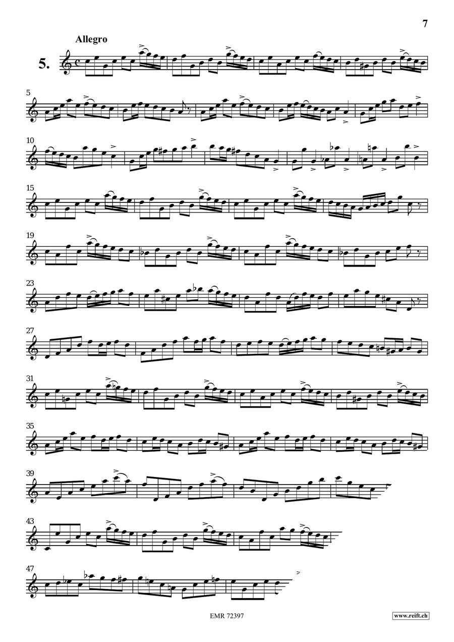 31 Etudes Brillantes 31 Etudes Brillantes Alto Saxophone scores gallery preview page 7