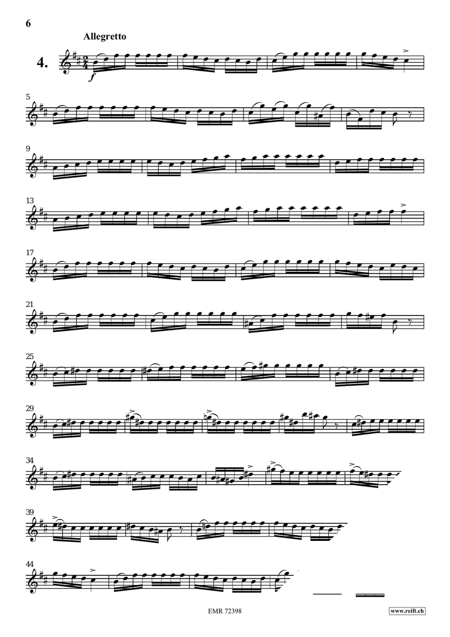 31 Etudes Brillantes 31 Etudes Brillantes Tenor Saxophone scores gallery preview page 6