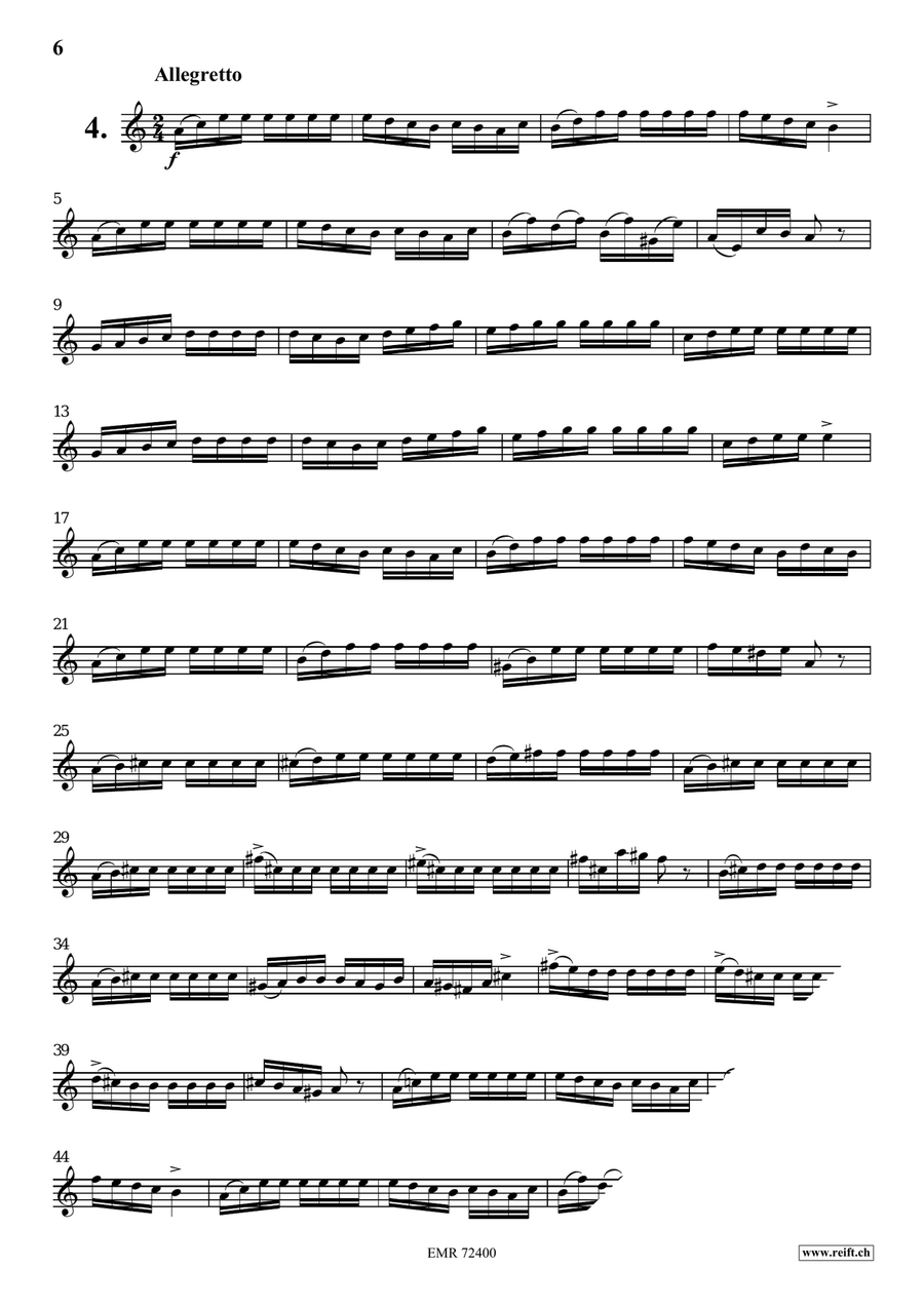 31 Etudes Brillantes 31 Etudes Brillantes Cornet scores gallery preview page 6