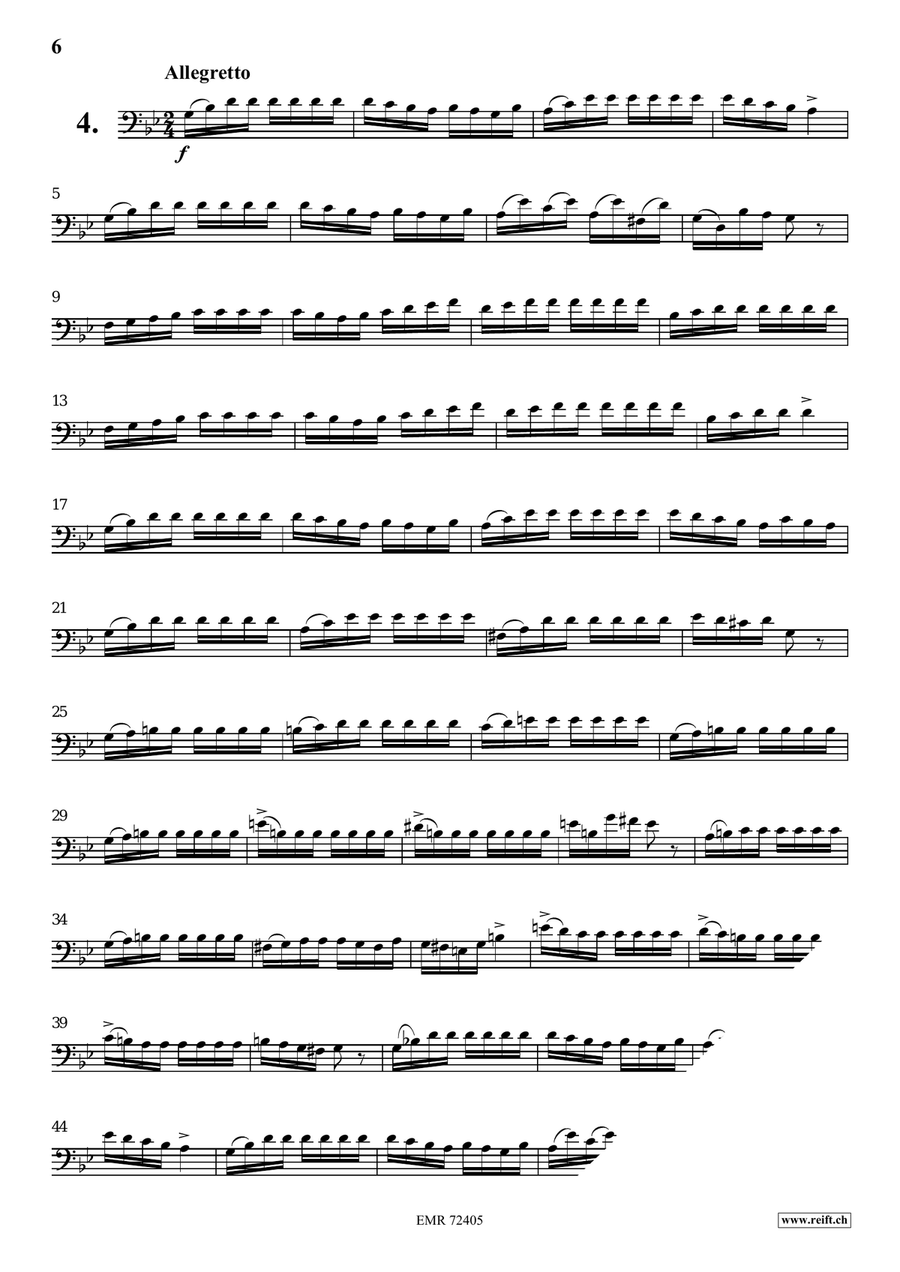 31 Etudes Brillantes 31 Etudes Brillantes Trombone scores gallery preview page 6