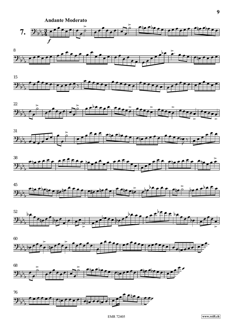 31 Etudes Brillantes 31 Etudes Brillantes Trombone scores gallery preview page 9